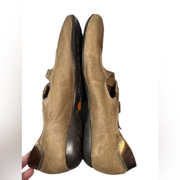 SESTO Meucci leather slip on STRAPPY ballet flats - Picture 10 of 10